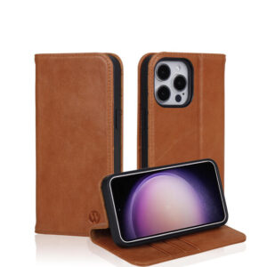 Iphone 15 pro Max Leather Case Wallet