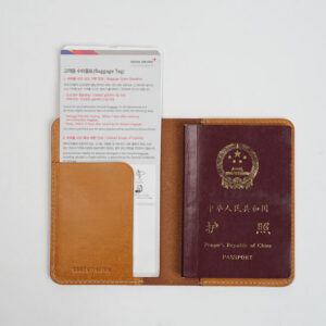 Genuine Leather Passport Holder