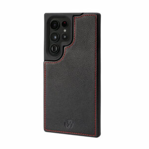 Black Leather Phone Case Samsung