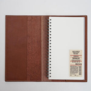 Leather Book Cover Refillable