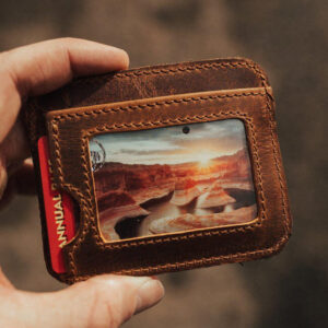 Genuine Leather Card Holder Men