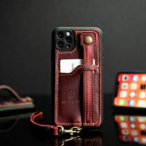 Leather Phone Case with Card Holder