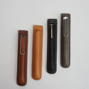 Luxury Leather Pen Case Customized