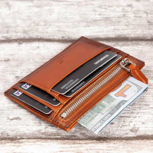Mens Wallet with Money Clip Leather