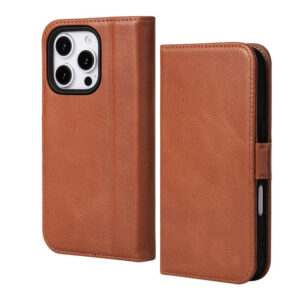 iphone 16 pro max leather wallet case