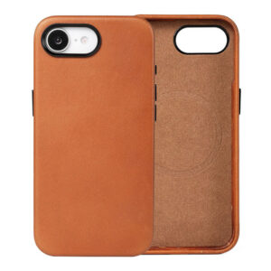 iphone 16e leather back case
